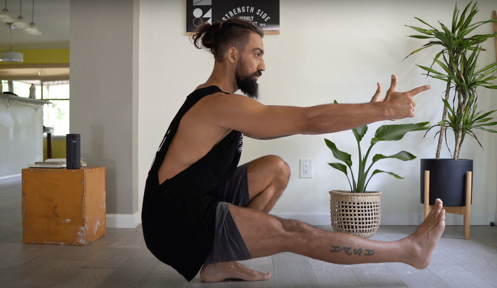Pistol squat